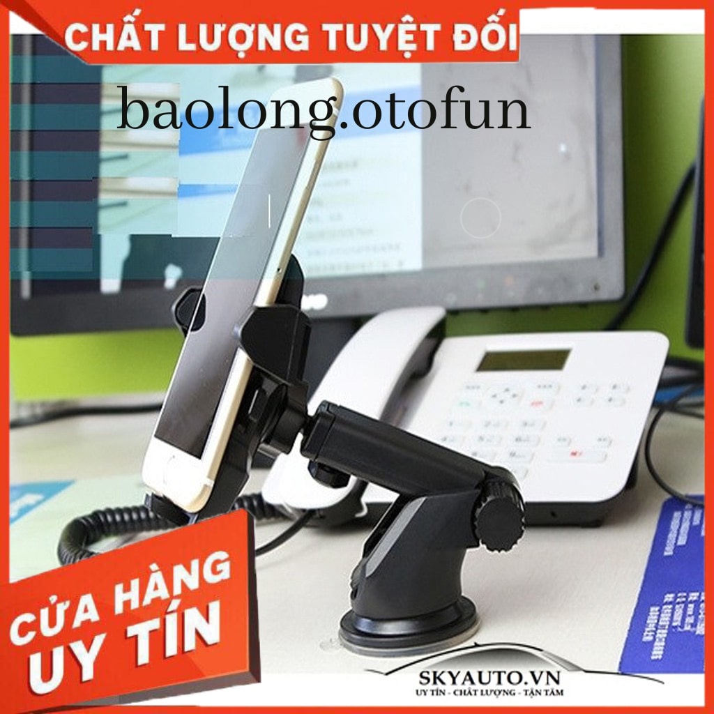 Giá đỡ điện thoại trên ô tô xoay 360 độ tiện lợi chắc chắn,chống rung.Kẹp điện thoại ô tô loại 1 | BigBuy360 - bigbuy360.vn