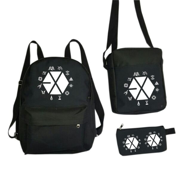 Set balo túi ví exo