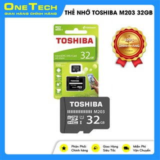 THẺ NHỚ TOSHIBA 32GB M203 UHS-I TỐC ĐỘ 100MB/S CHÍNH HÃNG