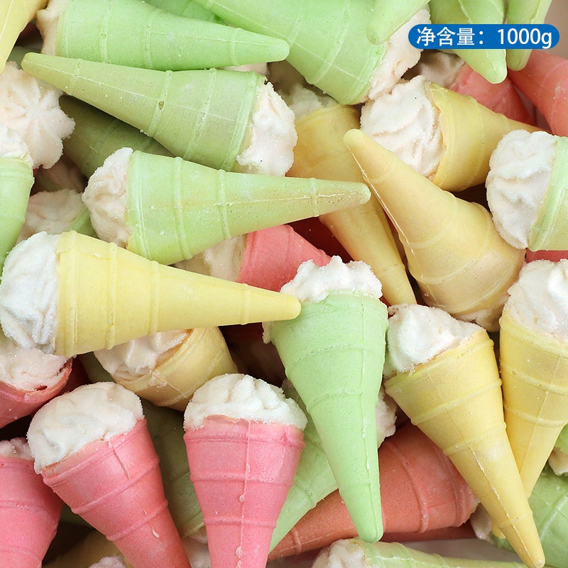 Đồ trang trí bánh sinh nhật  500gr kẹo xốp marshmallow trang trí bánh kem
