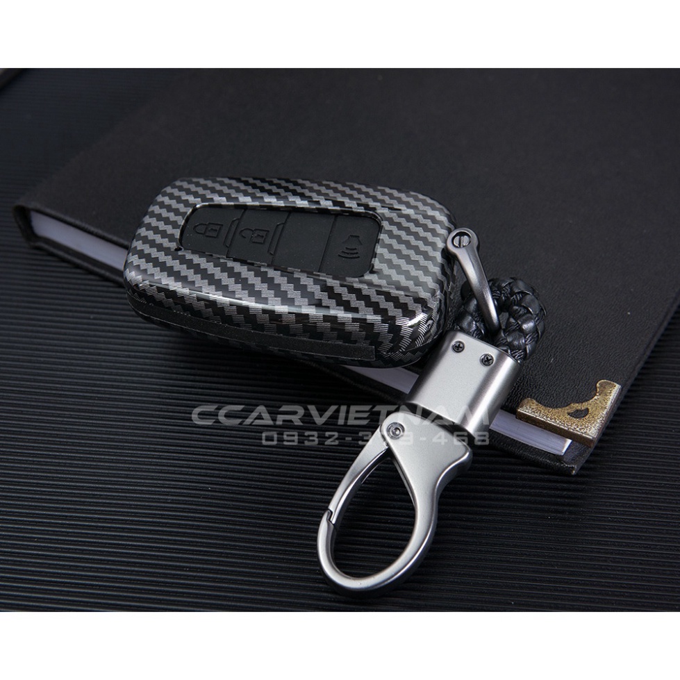 Ốp Chìa Khóa Ô Tô Toyota Corolla Cross Vân Carbon