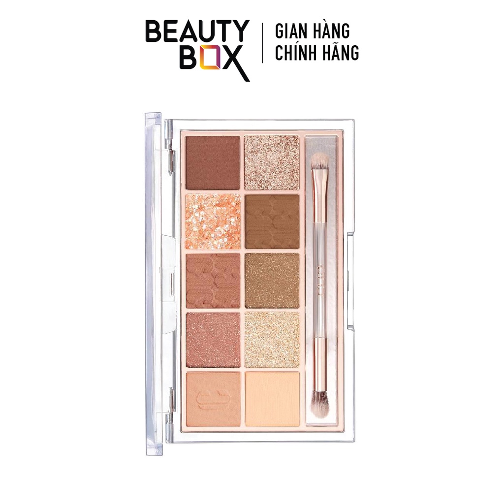 Màu Mắt Trang Điểm Clio Pro Eye Palette - 12 Autumn Breeze In Seoul Forest 6G