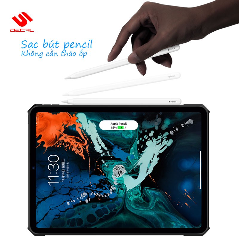 Ốp lưng XUNDD iPad Pro 10.5' / iPad Air 10.5 ' (2019) / Air 3 10.5', Mặt lưng trong, Viền TPU, Chống sốc