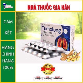 Viên Uống Tumolung - Giúp Giảm Nguy Cơ Mắc Các Khối U, Tăng Cường Chống Oxy Hóa