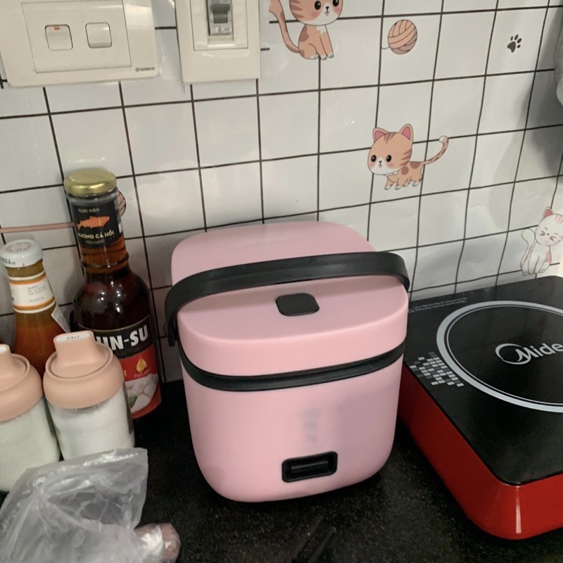 Nồi Cơm Điện Đa Năng Mini JIASHI 0.8L Nấu Cháo, Hầm xương, Nồi Hấp, Hàng Nội Địa Trung Cao Cấp, Tiện Ích | BigBuy360 - bigbuy360.vn