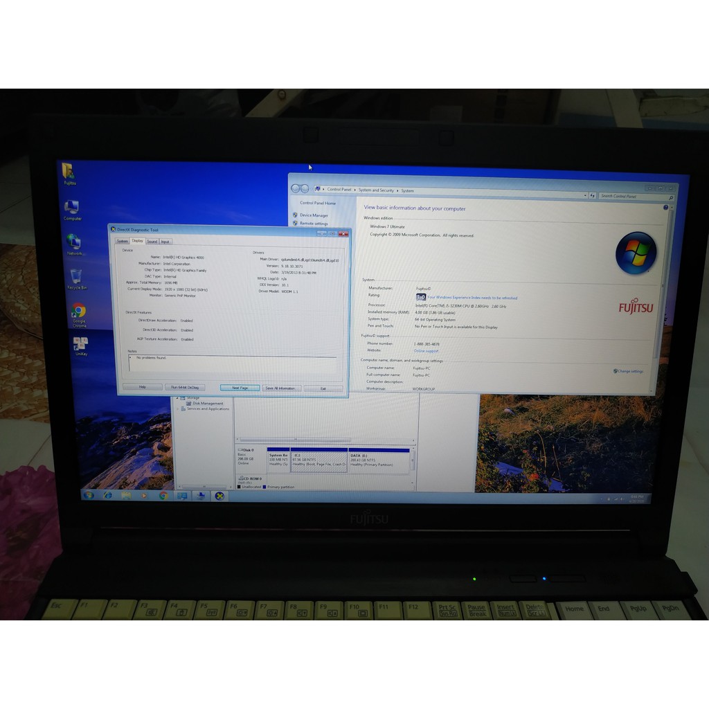 Máy xách tay từ nhật FU.JIT.SU A573 I5 Gen 3 ram 4G Full HD | BigBuy360 - bigbuy360.vn