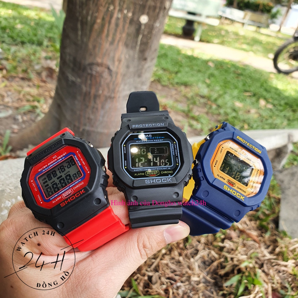 Đồng hồ điện tử nam, nữ GSH0CK nhiều màu, kiểu dáng thể thao năng động cá tính | BigBuy360 - bigbuy360.vn