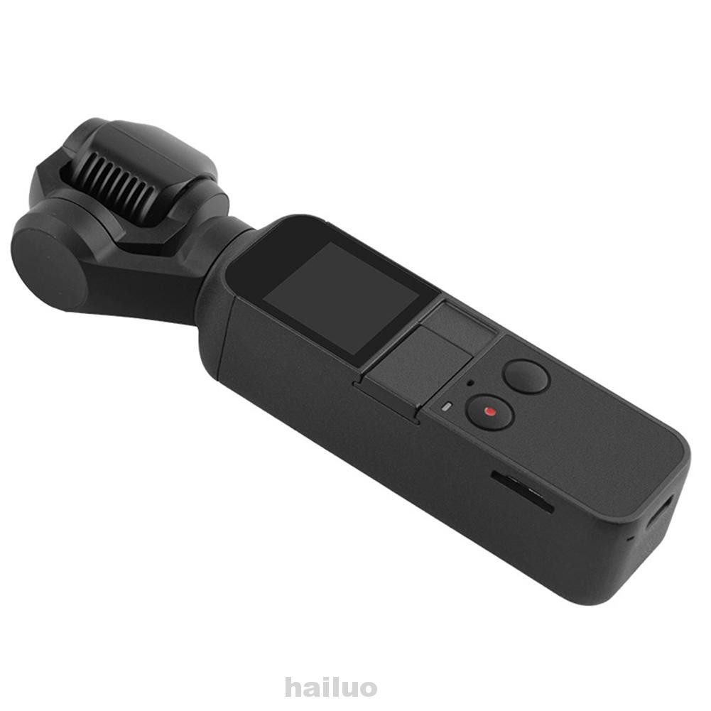 Vỏ bọc bảo vệ cổng dữ liệu gimbal cầm tay mini bằng ABS thiết thực màu đen cho OSMO