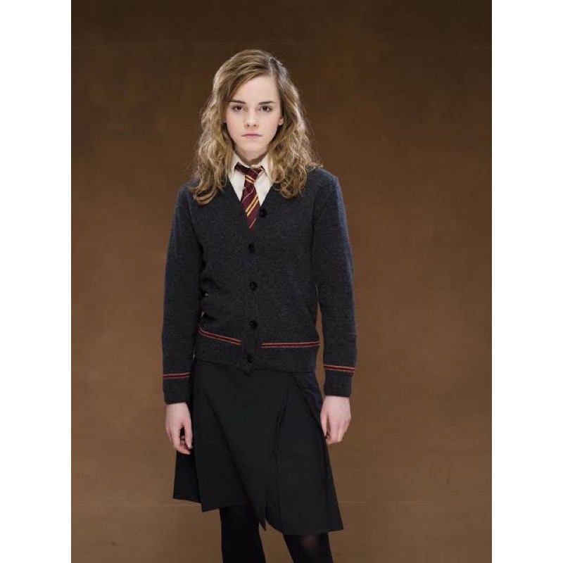 Áo Khoác Cardigan Dệt Kim Phong Cách Harry Potter