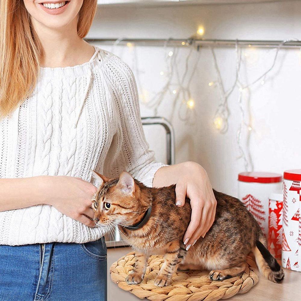 Augustina Tấm Lót Bàn Ăn Bằng Vải Dệt Chịu Nhiệt Nước Hyacinth Trang Trí Cho Quán Bar Nhà Bếp