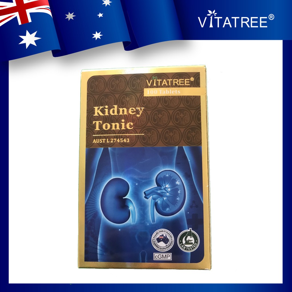 Viên uống bổ thận Vitatree Kidney Tonic - Hộp 100 viên