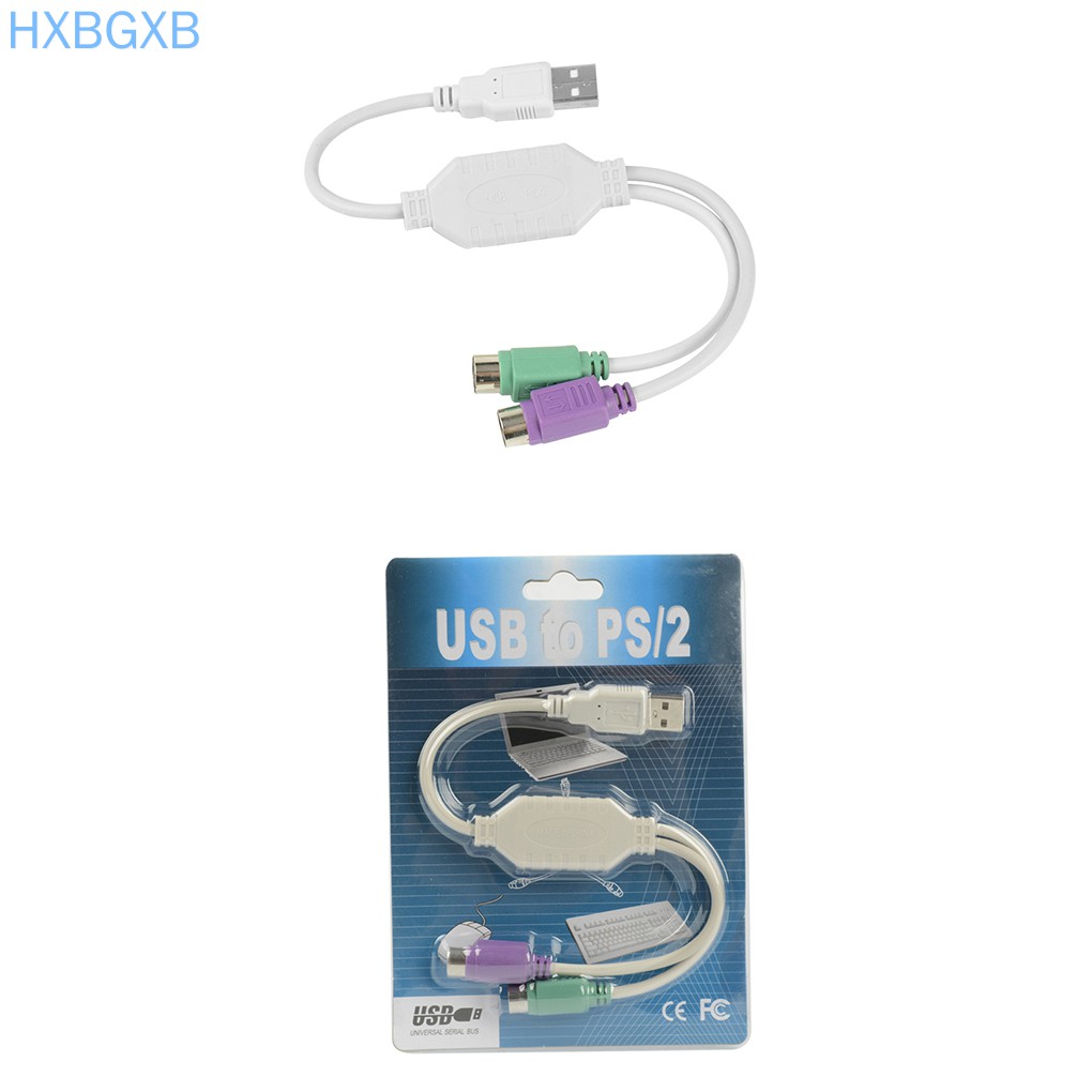 Cáp Sạc Usb 2 Trong 1 Cho Ps / 2