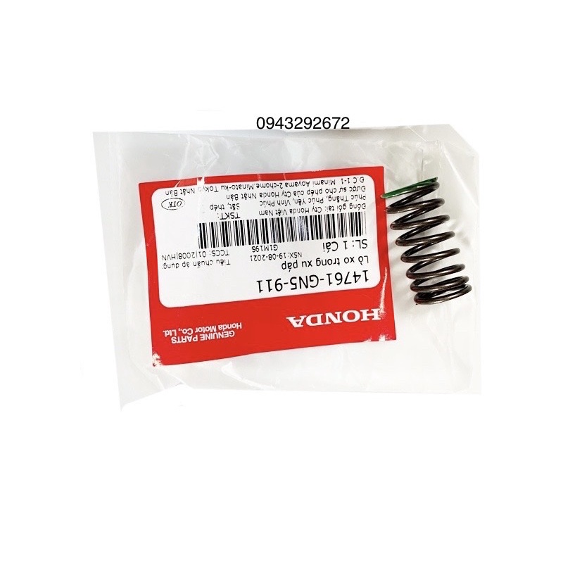 Lò xo trong xu páp Dream, Wave, Future Honda