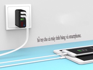 Củ SẠC 3 CỔNG USB HOCO C15