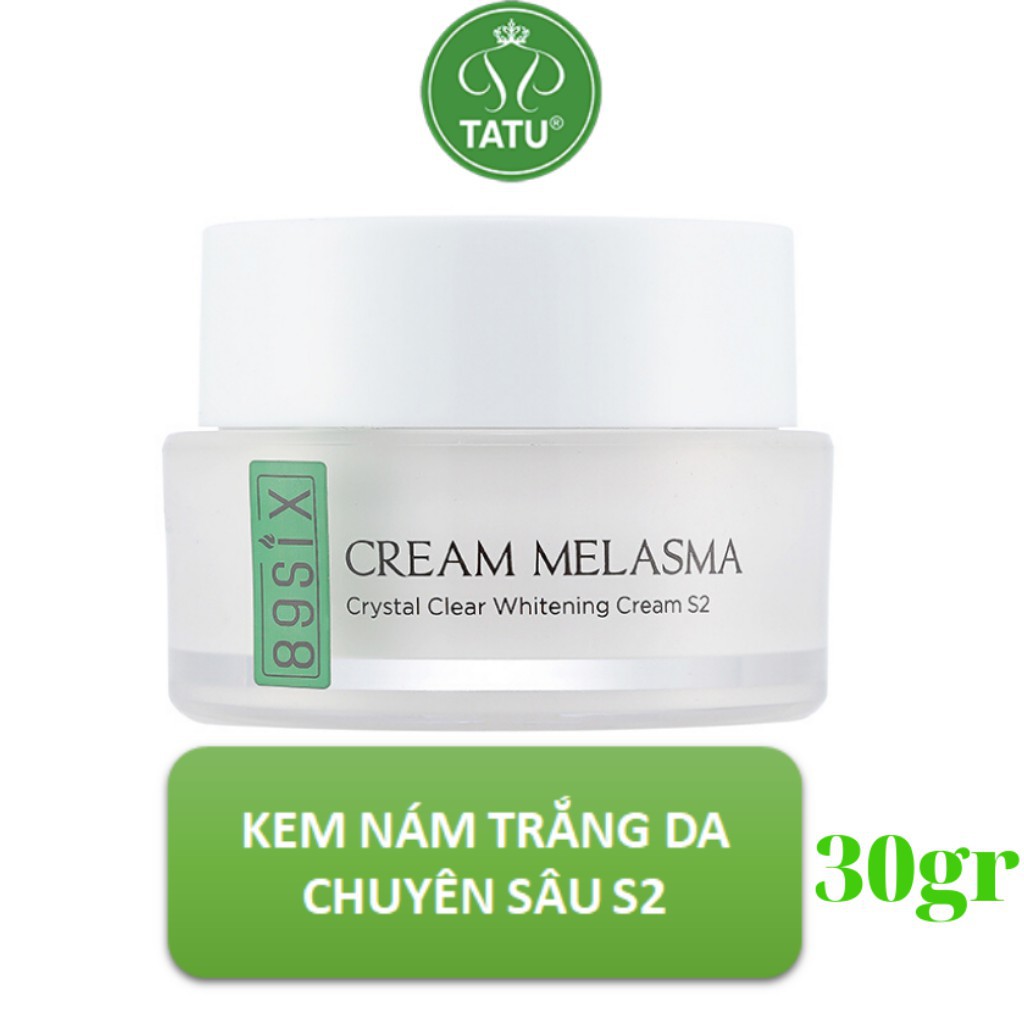 Kem nám nhật bản TATU S2 30gr Dưỡng Trắng Da chuyên sâu ngăn ngừa nám mới hình thành(dành cho da thường và da khô)