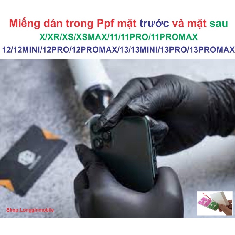 Miếng dán trong Ppf mặt trước và mặt sau bảo vệ điện thoại của bạn tốt