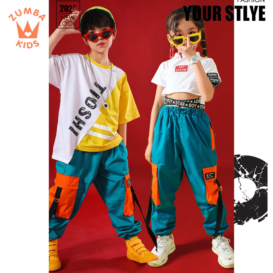 Quần Áo Nhảy Hiphop Cho Bé Gái nhà THDANCE - ZB25