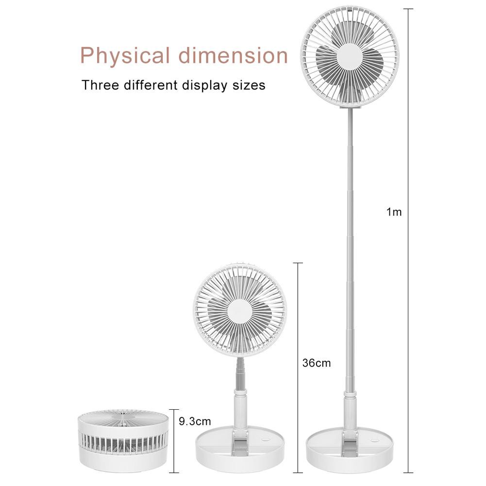 Quạt P10 - Quạt Tích Điện Để Bàn Cao Cấp Gấp Gọn - Tiện Lợi - Dung Lượng Pin Lớn - Quạt Thông Minh Điều Chỉnh Độ Cao