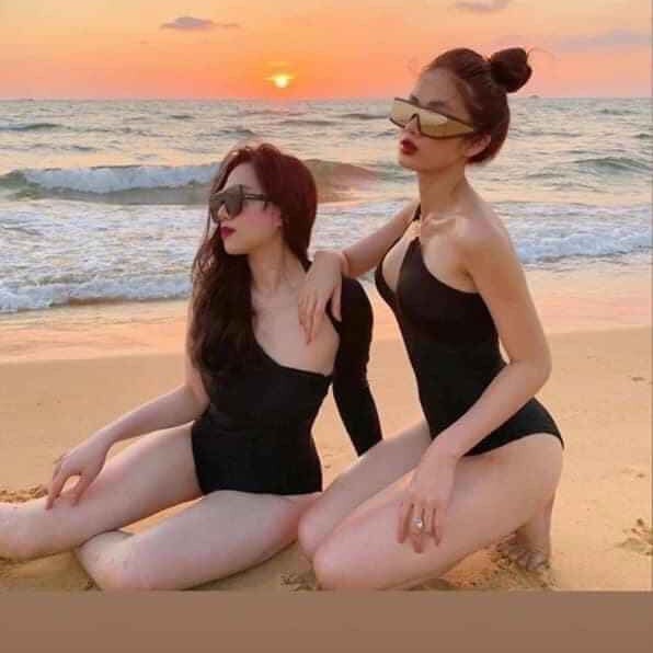 Bikini Đi Biển 2020 Siêu Hot, Mẫu Bikini Liền Thân Khoét Ngực Gợi Cảm Chất Đẹp SAVVY Shop