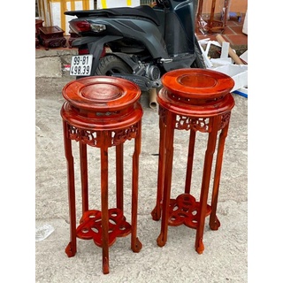 Đôn tròn gỗ lim cao 40 đến 80cm