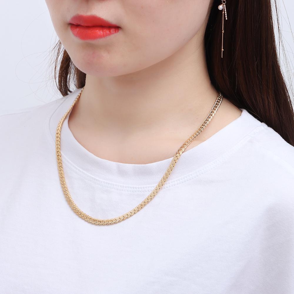 Borag Nam 18K|Vòng cổ Mạ Vàng|Trang Sức Phong Cách Hip Hop Cho Bé Trai