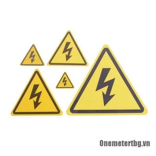 Bộ 2 Đề Can Cảnh Báo Điện Áp Cao An Toàn