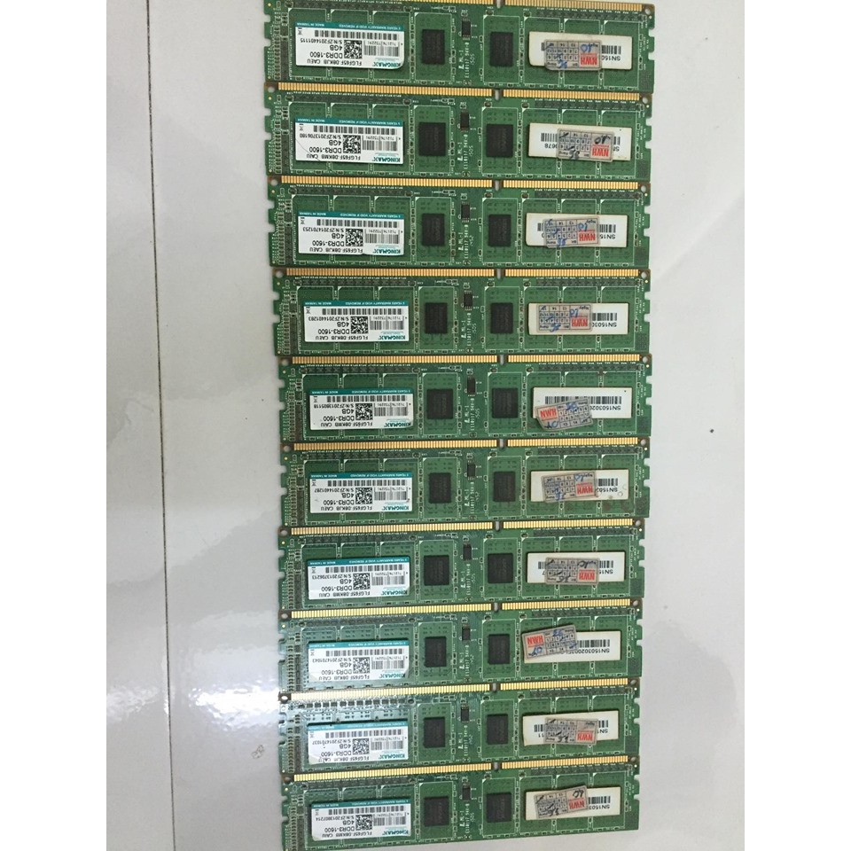 RAM DDR3 4GB Bus 1600/1333 bóc máy đẹp | BigBuy360 - bigbuy360.vn