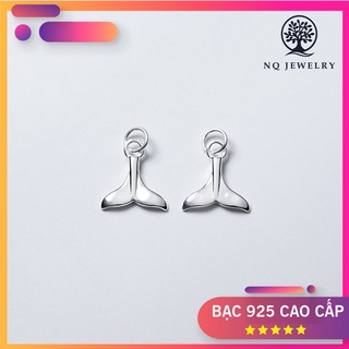 Charm bạc đuôi cá treo