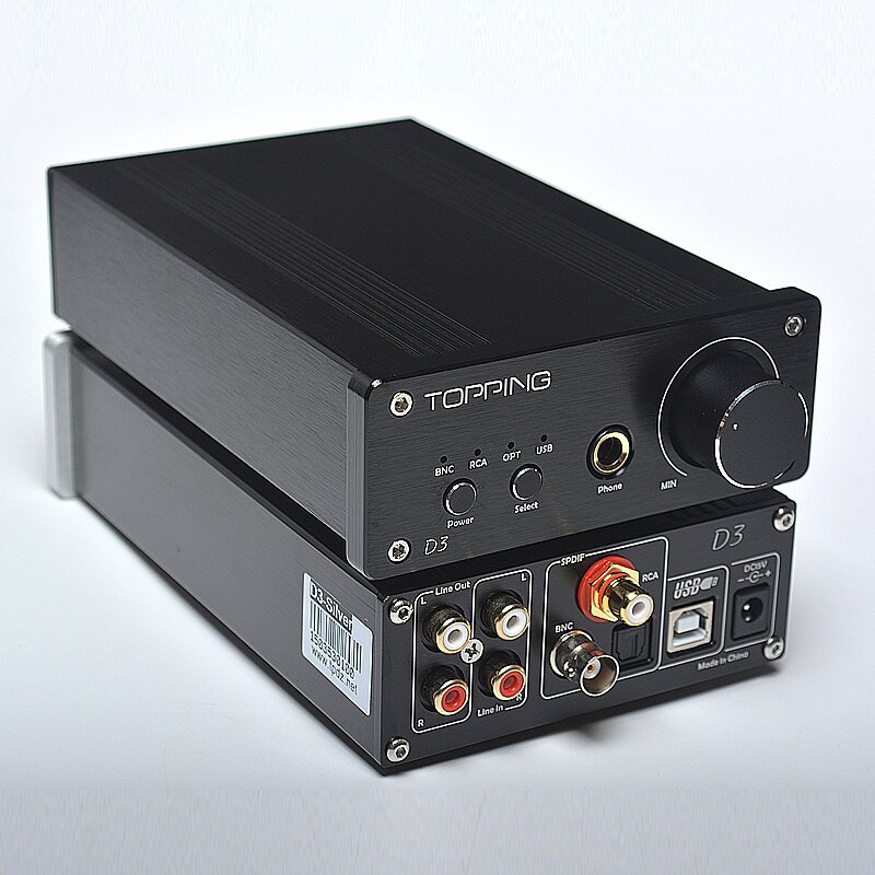 DAC TOPPING D3 - Bộ giải mã nhạc Lossless 24bit/192kHz