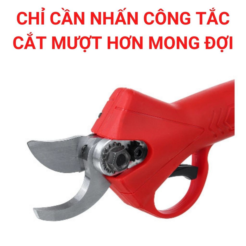 [PIN CỰC TRÂU] Kéo cắt Cành, Máy Cắt Tỉa Cành dùng Pin 21V Đa Năng Tiện lợi, Hiệu quả.