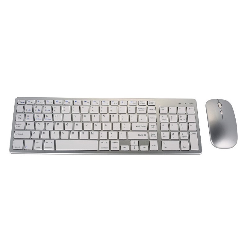 Bộ Bàn phím chuột không dây K835 - pin sạc - đa kết nối bluetooth 5.0 + 3.0 + Usb wireless 2.4g