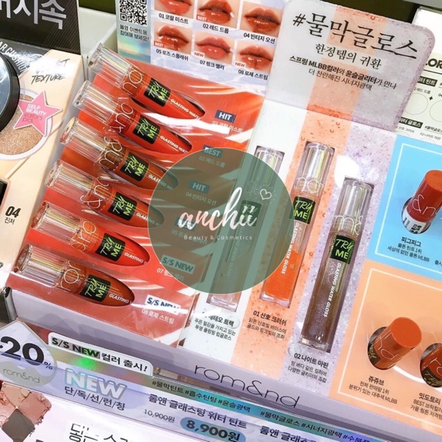 [TOP 1 UY TÍN] Son Tint Nước Romand Glasting Water Tint (bill Hàn) | BigBuy360 - bigbuy360.vn