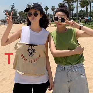 Áo tanktop Hawaill HARIQUEEN