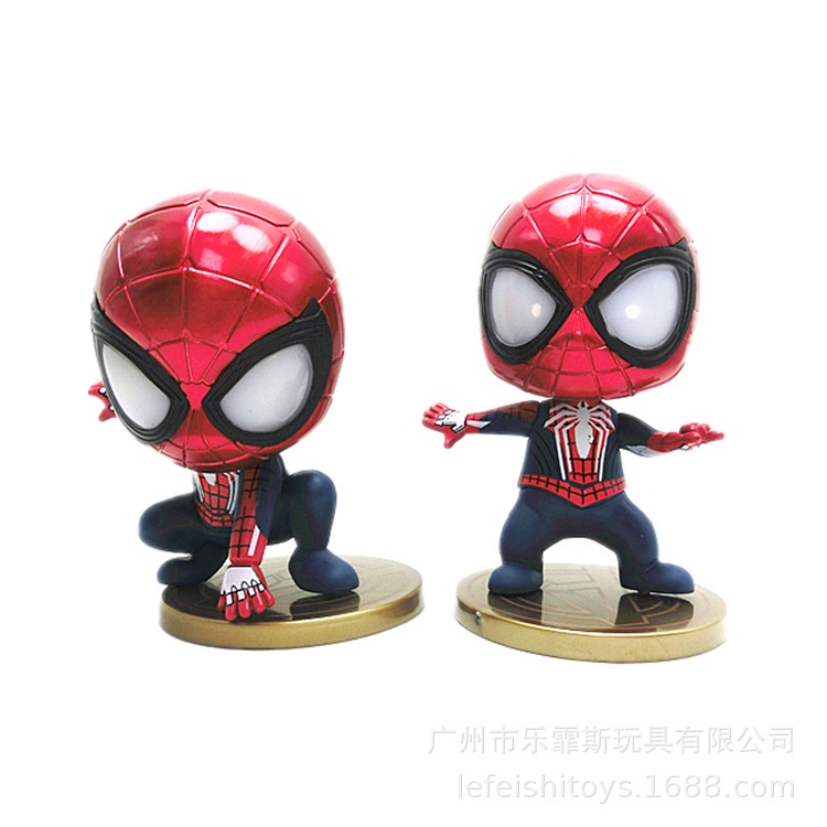 Mô Hình Nhân Vật Người Nhện Trang Trí Bánh Kem