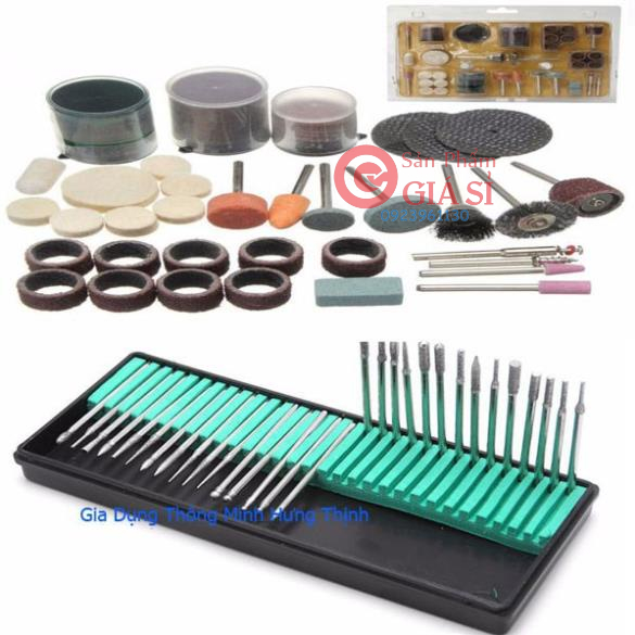 bộ phụ kiện máy khoan mài cắt khắc đánh bóng đa năng ❤️freeship❤️