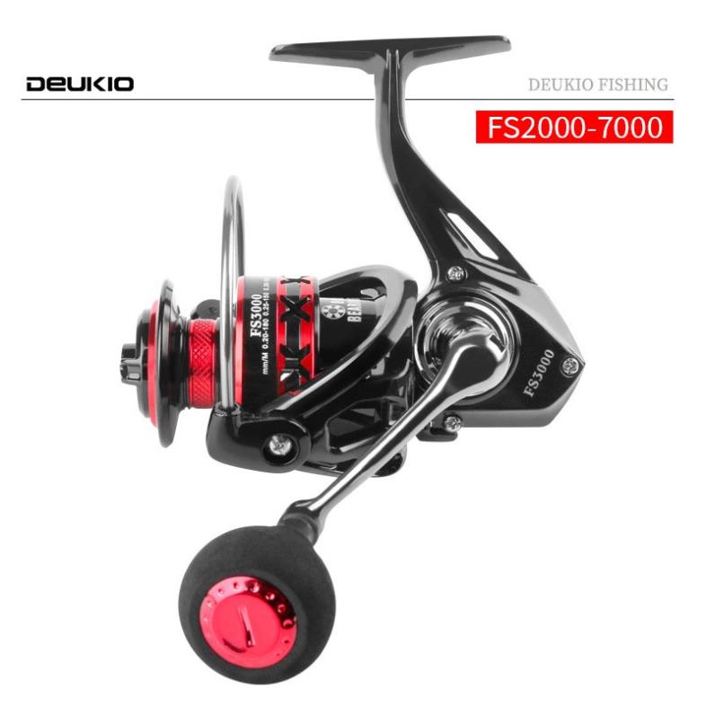 Máy câu cá kim loại DEUKIO FS2000-7000 dùng câu lure câu lăng xê mã FS _ Đồ câu Phía bắc Đồ câu phía bắc