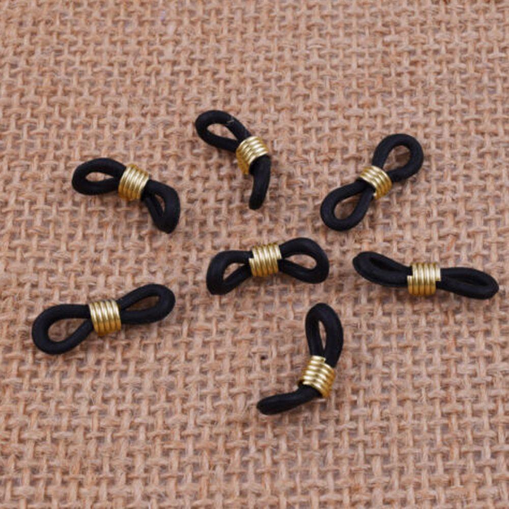 TWINKLE Glasses Strap Holder Both Ends 20Pcs Lanyard Holder Strap Eye Reading Rubber Glasses Buckle