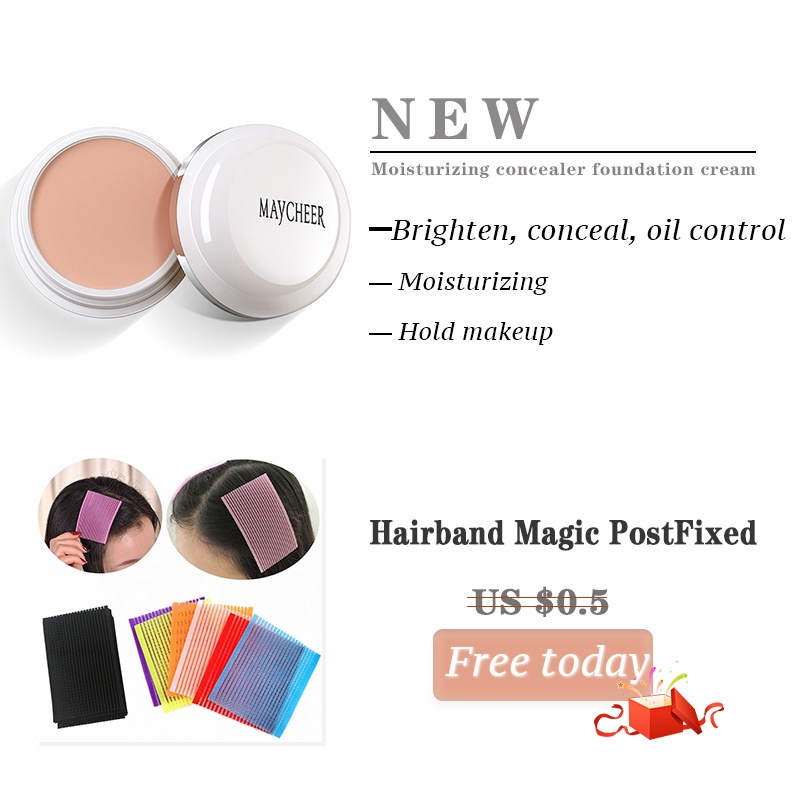 [Hàng mới về] Kem nền che khuyết điểm mụn quầng thâm trang điểm chống nước | BigBuy360 - bigbuy360.vn