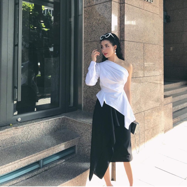 Áo lệch vai