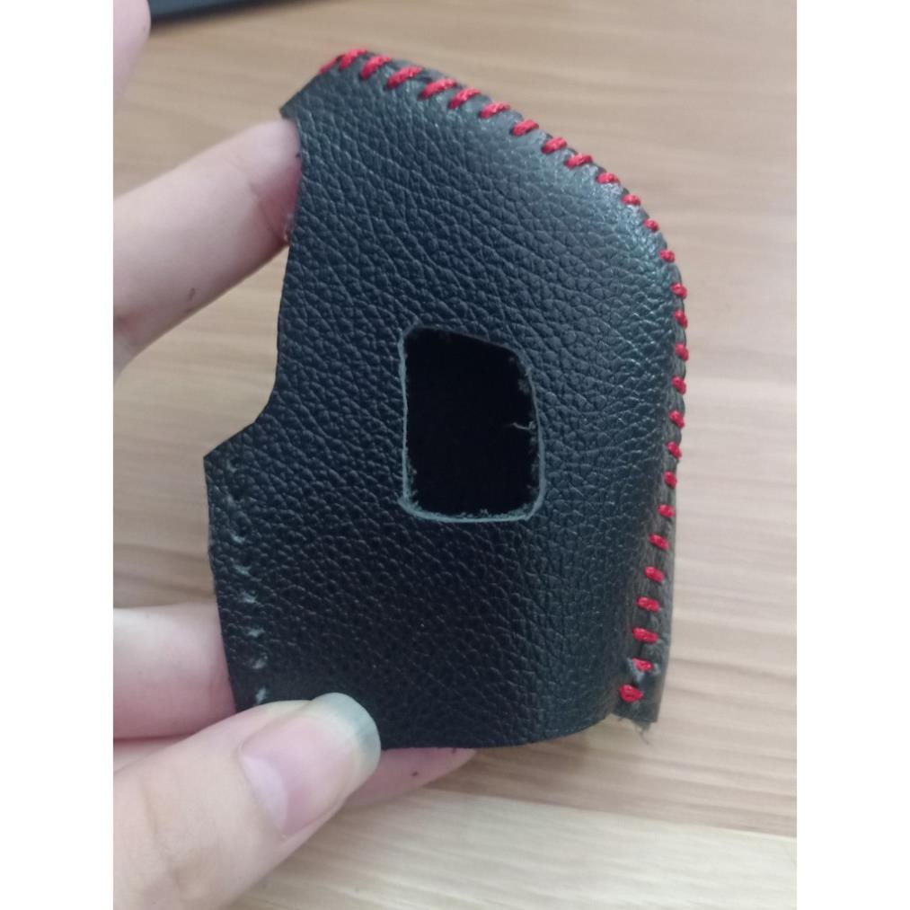 Bọc cần số &amp; phanh tay xe Suzuki Ertiga, Swift, XL7 (AT)-da thật