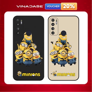 Ốp lưng Vina Case Vsmart Joy 3/Joy 4/Star 3/Aris/....dẻo đen in hình Minions BST2