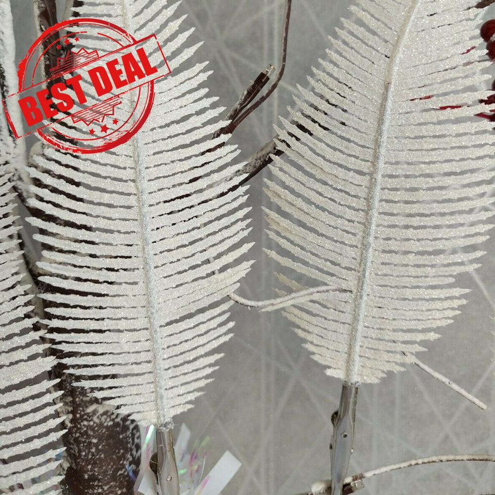 Bộ 6 lông vũ trang trí cây thông Noel 22cm C V0E6