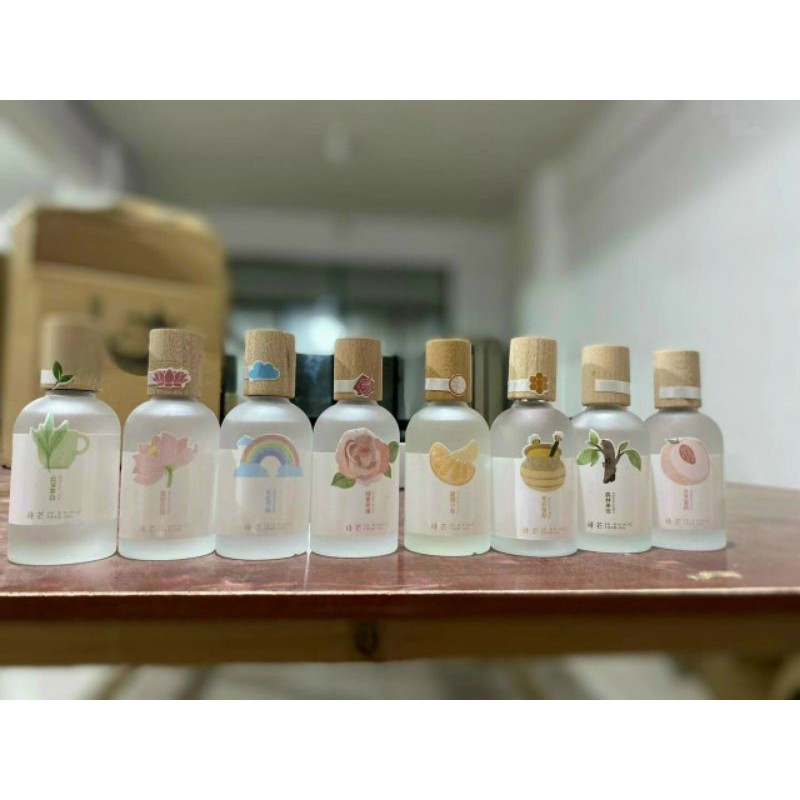 Nước Hoa Body Mist Shimang Mẫu Mới Nắp Gỗ Thân Thủy Tinh- Đủ Mùi- Thơm Tự Nhiên | BigBuy360 - bigbuy360.vn