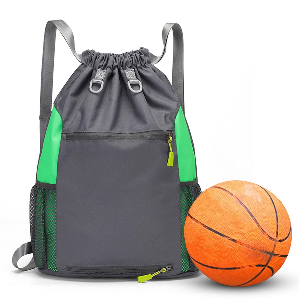 Ba Lô Thể Thao Nhiều Ngăn Đựng Bóng Rổ/Bóng Đá/Bóng Rổ Dây Rút
