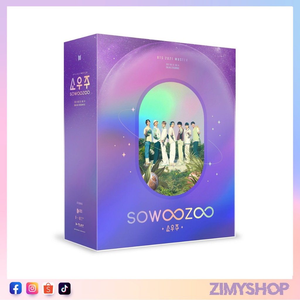 BỘ ALBUM BTS MUSTER 2021 SOWOOZOO BẢN DVD DIGITAL CODE