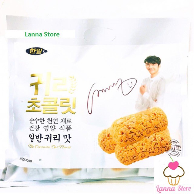 [ĐỦ LOẠI 1 và LOẠI 2] Bánh yến mạch giòn The Common Oat gói 400g- Hàn Quốc🇰🇷.