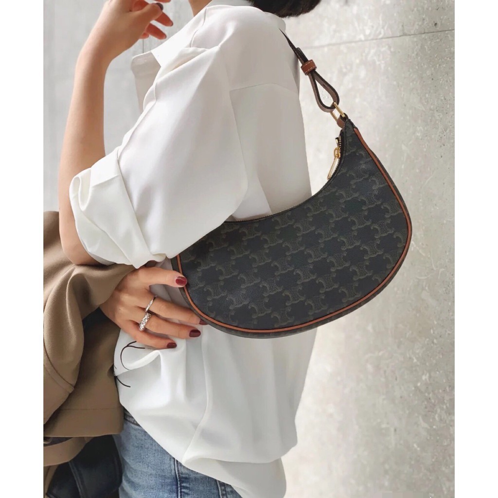 Túi xách nữ cầm tay AVATRIOMPHE cổ điển mới của Celine chính hãng hợp thời trang 20