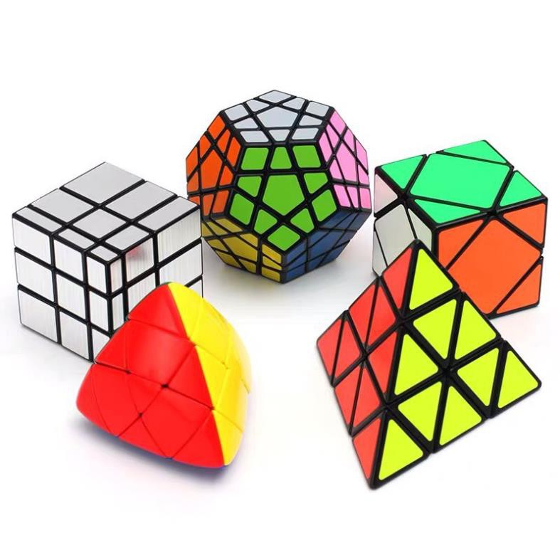 Rubik 2x2, 3x3, 4x4, 5x5, Megaminx, Pyraminx (Bản cao cấp)