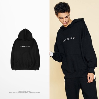 [NY0237] Áo hoodie Nelly nỉ lót lông in hình "LIVES TRUT" áo nỉ (NELLY)
