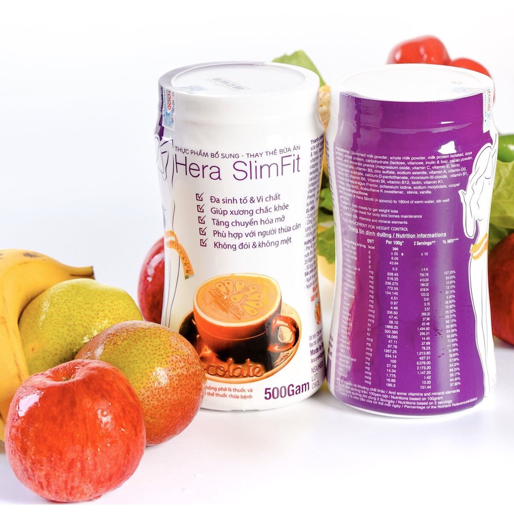 Sữa Giảm Cân Hera Slimfit 500gr - GIẢM CÂN NHANH HIỆU QUẢ TỪNG NGÀY, giảm cân khoa học CHÍNH HÃNG,  XÔN XAO DƯ LUẬN | BigBuy360 - bigbuy360.vn